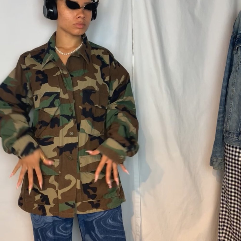 Vintage Mens Army Jacket